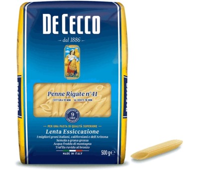 De Cecco Penne Rigate nr. 41 Makaron rurki 500g