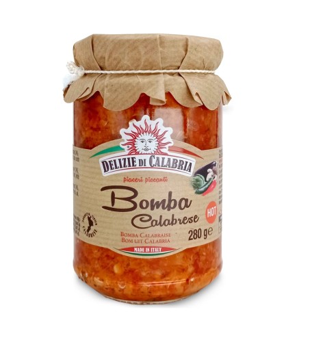 Delizie di Calabria Bomba Calabrese Sos warzywny z papryczką chili 280g