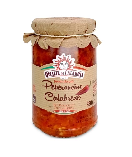Delizie di Calabria Peperoncino Calabrese Sos z chili Kalabryjskiego 280g Włoskie