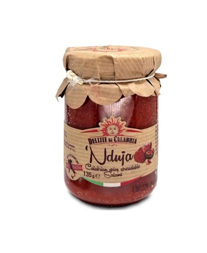 Delizie di Calabria 'Nduja Salami do smarowania 135g Włoskie