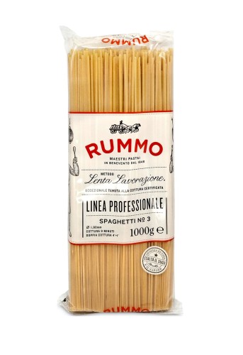 Rummo Spaghetti no. 3 Makaron Włoski 1kg Linia Profesjonalna