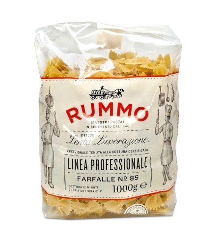Rummo Farfalle no.85 Makaron Włoski Kokardki 1kg Linia Profesjonalna