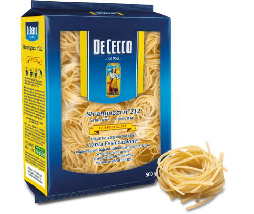 De Cecco makaron bezjajeczny Strangozzi nr. 212 500g