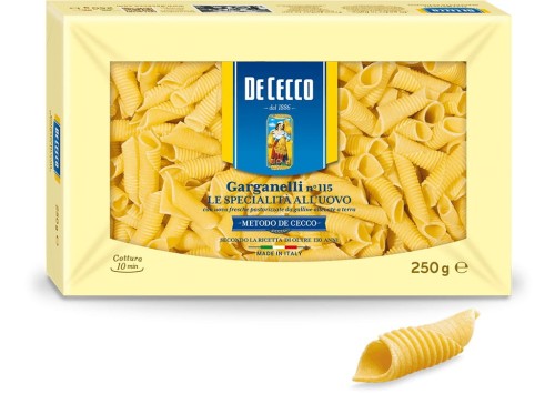 De Cecco makaron jajeczny Garganelli nr. 115 250g