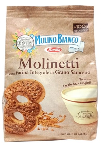 Mulino Bianco Molinetti ciastka pełnoziarniste 800g