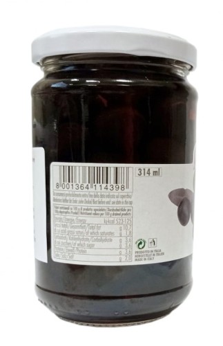 Novella Olive Nere Oliwki Czarne w solance 280g