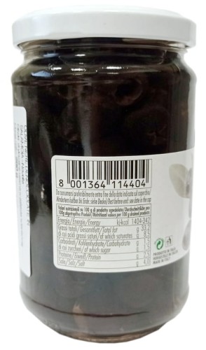 Novella Olive Nere Oliwki Czarne Drylowane w solance 314ml