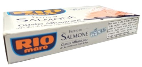 Rio Mare Filetto di Salmone Gusto Affumicato Fliet z Łososia Wędzony z pieprzem 150g