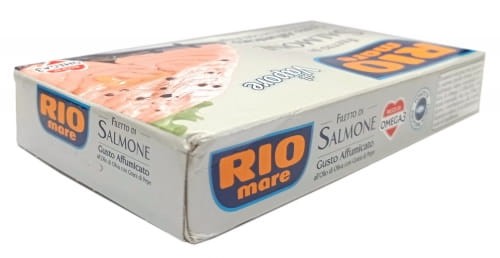 Rio Mare Filetto di Salmone Gusto Affumicato Fliet z Łososia Wędzony z pieprzem 150g