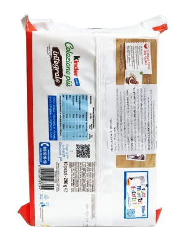 Kinder Colazione Piu Integrale Kanapka pełnoziarnista z kremem kakaowym 290g