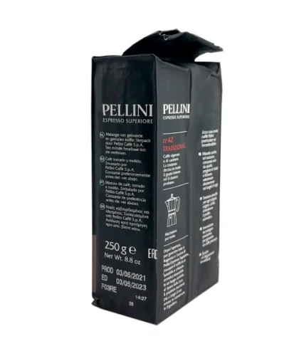 Pellini Espresso Superiore no. 42 Tradizionale Kawa mielona Mokka 250g