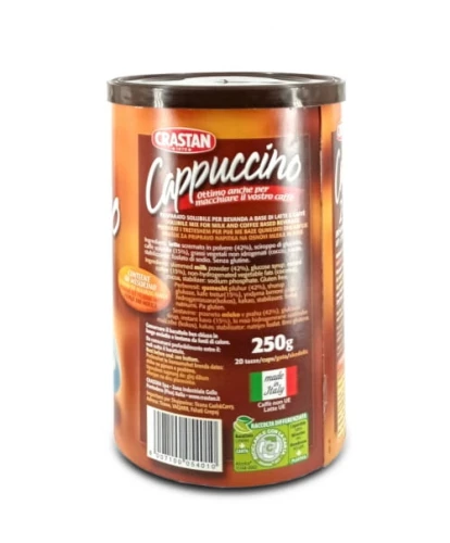 Crastan Cappuccino Kawa rozpuszczalna Bez cukru 250g