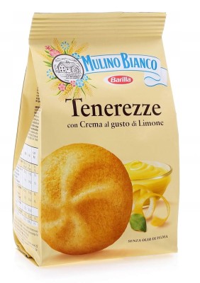 Mulino Bianco Tenerezze ciastka z kremem cytrynowym 200g