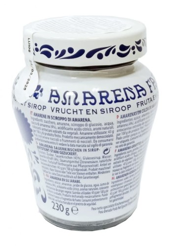 Fabbri Amarena Wiśnie w syropie wiśniowym 230g