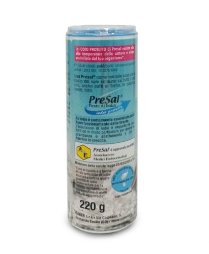 Caber PreSal Sale marino iodato Protetto Fino Sól morska jodowana drobna 220g