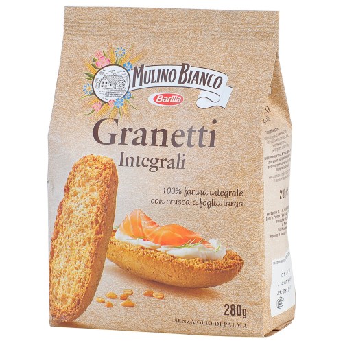 Mulino Bianco Granetti Integrali Grzanki Pełnoziarniste 280g