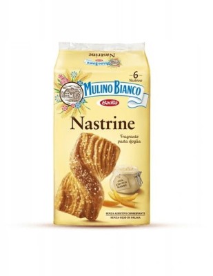 Mulino Bianco Nastrine Ciastka z ciasta francuskiego 240g