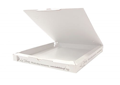 Pizza box Model C "La Delizia" Kartony na pizzę 100% Celulozy 325x325x30