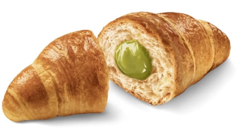 Bauli Croissant Pistacchio Rogaliki z kremem Pistacjowym 250g
