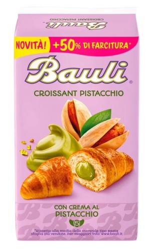 Bauli Croissant Pistacchio Rogaliki z kremem Pistacjowym 250g