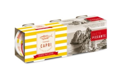 Maruzzella Tonno all'olio di girasole Gusto Piccante Tuńczyk w oleju słonecznikowym Pikantny 3x80g