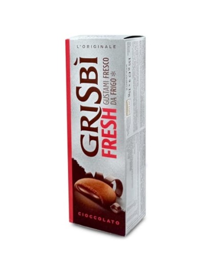 Grisbi Fresh Cioccolato Ciastka z kremem czekoladowym 135g