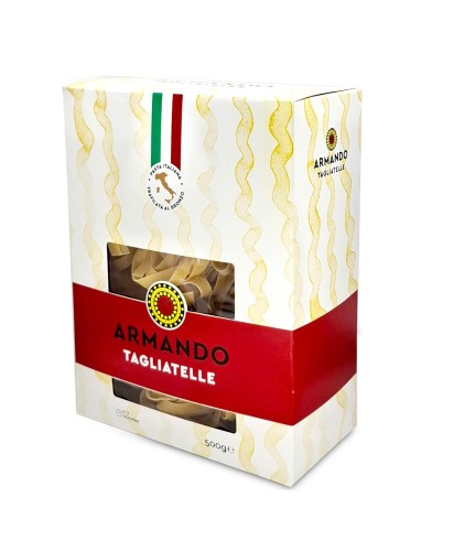 Armando tagliatelle 500g, makaron wstążki w pudełku