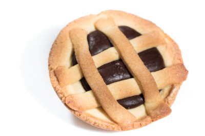 crostatine choco, tarta z nadzieniem czekoladowym