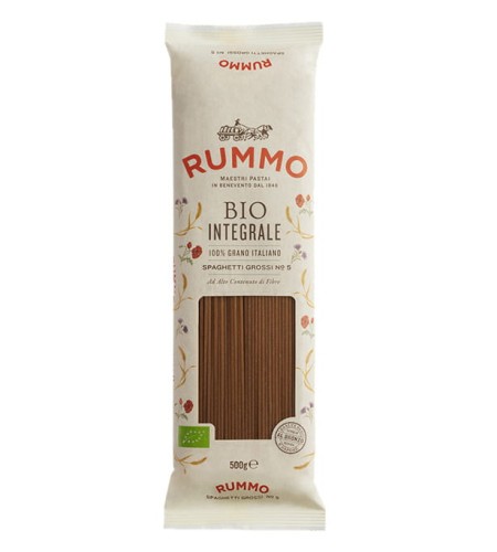 BIO integrale spaghetti nr 5 500g, makaron włoski pełnoziarnisty