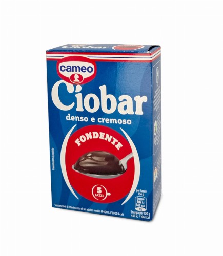 ciobar fondente 115g, czekolada ciemna w proszku do picia, kartonowe pudełko