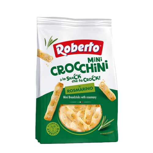mini crocchini rosmarino 150g, małe grisini z rozmarynem