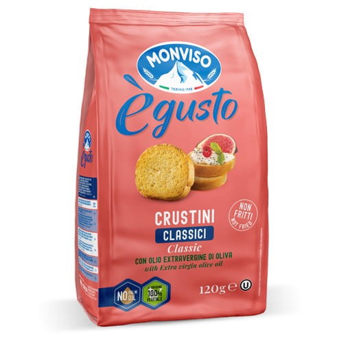 crustini classici 120g, małe grzanki z oliwą
