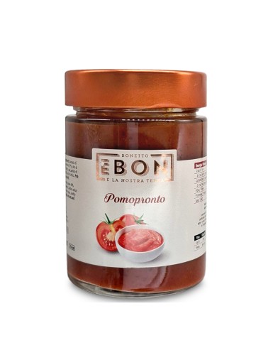 ebon sos pomidorowy pomopronto w słoiku 320g