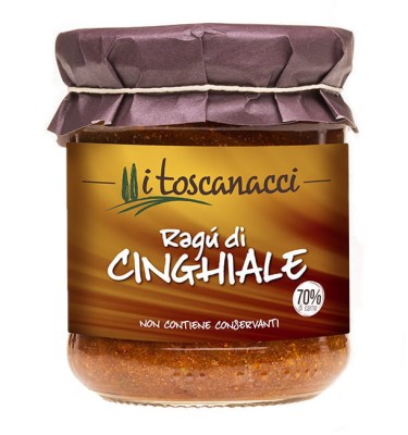 toscanacci ragu di cinghiale 180g sos z dziczyzny słoik