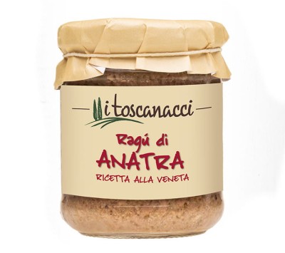 toscanacci ragu di anatra 180g sos z kaczki w słoiku