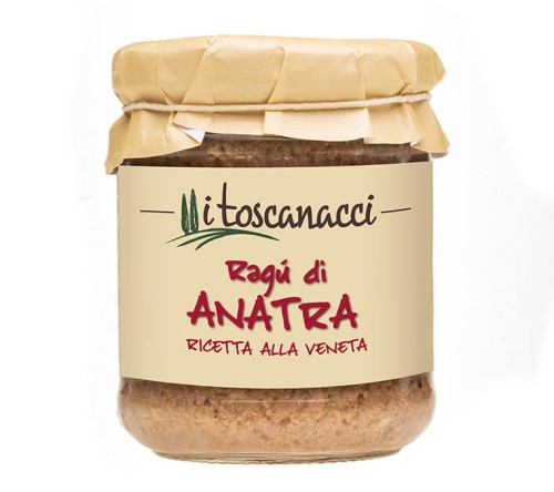 toscanacci ragu di anatra 180g sos z kaczki w słoiku