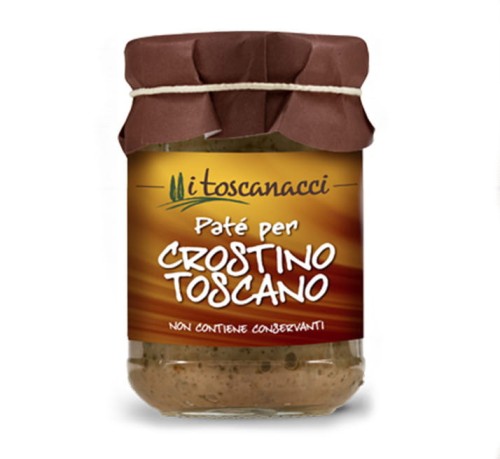 pate per crostino toscano 180g, pasta do grzanek 180g  słoik