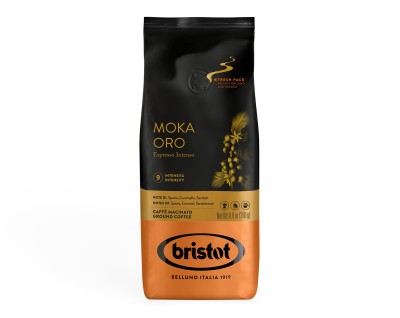 bristot moka oro 250g, kawa mielona mieszanka