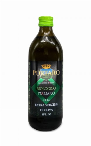 poratro oliwa bio włoska 1L, butelka szklana