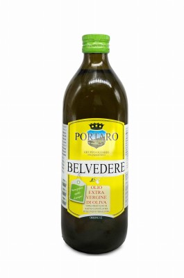 portaro belvedere oliwa z oliwek extra vergin 1l, butelka szklana