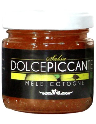 vis dolcepiccante mele cotogne 120g, musztardka figowa, słoik