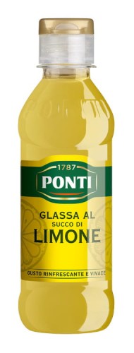 ponti dressing na bazie cytryny i moszczu winogronowego 220g, butelka plasitkowa