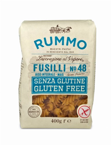 fusilli senza glutine 400g, makaron bezglutenowy fusilli