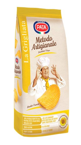 chipsy karbowane rzemieślnicze Pata La grigliata 130g