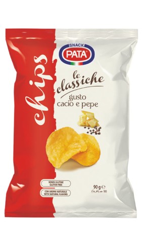 Pata chipsy z serem i pieprzem 90g