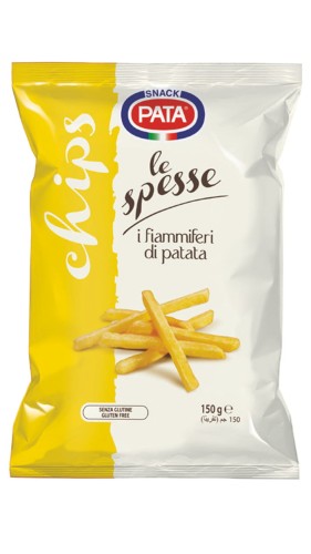 pata spesse fiammiferi 150g, frytki chipsy solone