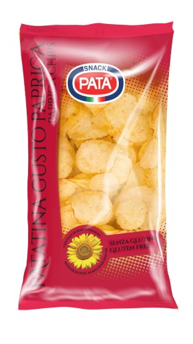 Pata chipsy paprykowe 180g włoskie