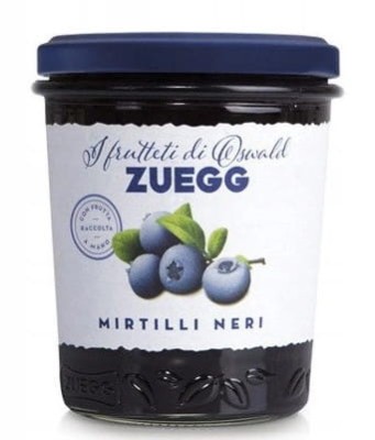 Zuegg Confettura di mirtilli neri Dżem jagodowy 320g