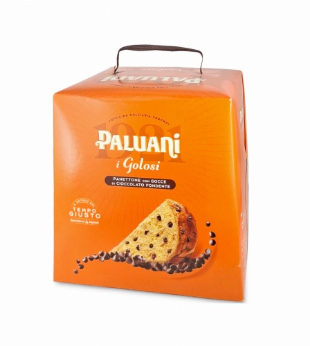 Paluani golosi panettone gocce cioccolato 750g, ciasto włoskie z kroplami czekolady