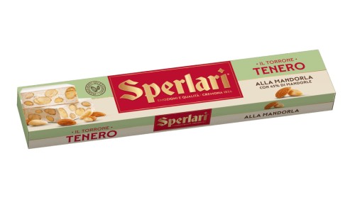 Sperlari Torrone Tenero alla Mandorla Nugat miękki z Migdałami 150g Włoski